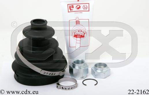 CDX 22-2162 - Bellow, drive shaft autospares.lv