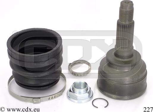 CDX 227 - Joint Kit, drive shaft autospares.lv