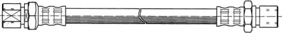 CEF 510170 - Brake Hose autospares.lv