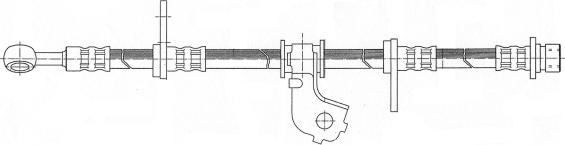 CEF 511445 - Brake Hose autospares.lv