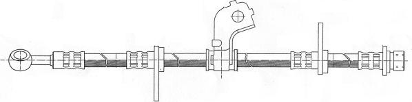 CEF 511578 - Brake Hose autospares.lv