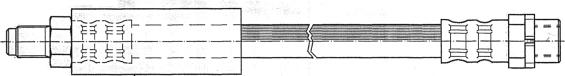 CEF 511710 - Brake Hose autospares.lv