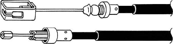 CEF FA02198 - Cable, parking brake autospares.lv