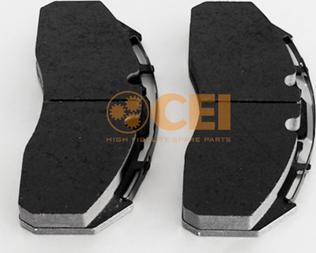 C.E.I. 584.041 - Brake Pad Set, disc brake autospares.lv