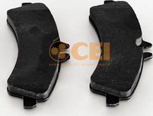 C.E.I. 584048 - Brake Pad Set, disc brake autospares.lv