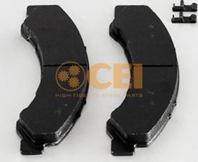 C.E.I. 584.065 - Brake Pad Set, disc brake autospares.lv