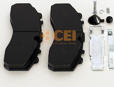 C.E.I. 584.000 - Brake Pad Set, disc brake autospares.lv