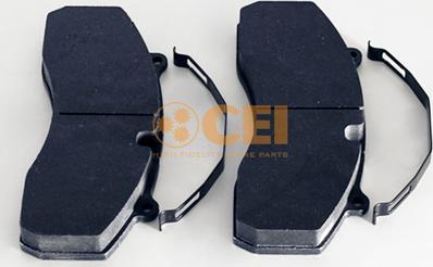 C.E.I. 584.003 - Brake Pad Set, disc brake autospares.lv