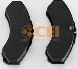 C.E.I. 584015 - Brake Pad Set, disc brake autospares.lv