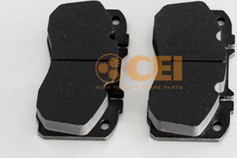 C.E.I. 584017 - Brake Pad Set, disc brake autospares.lv