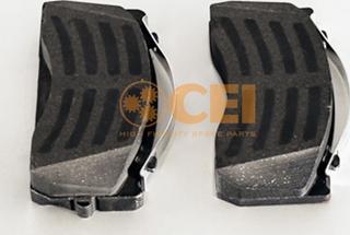 C.E.I. 584.038 - Brake Pad Set, disc brake autospares.lv