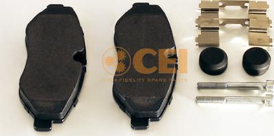 C.E.I. 584029 - Brake Pad Set, disc brake autospares.lv