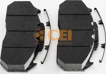 C.E.I. 584021 - Brake Pad Set, disc brake autospares.lv