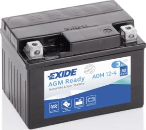 CENTRA AGM12-4 - Starter Battery autospares.lv