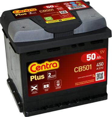 CENTRA CB501 - Starter Battery autospares.lv