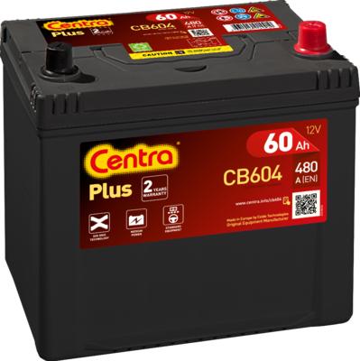 CENTRA CB604 - Starter Battery autospares.lv