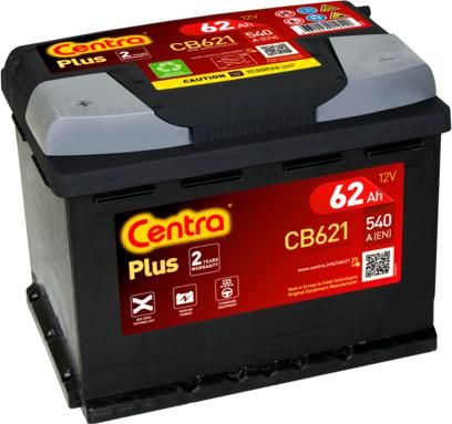 CENTRA CB621 - Starter Battery autospares.lv