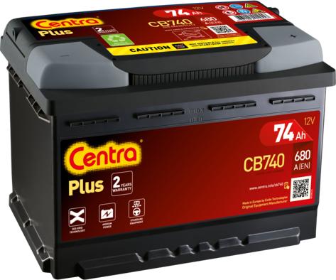 CENTRA CB740 - Starter Battery autospares.lv