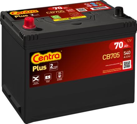 CENTRA CB705 - Starter Battery autospares.lv