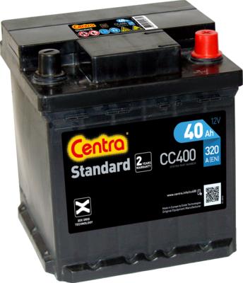 CENTRA CC400 - Starter Battery autospares.lv