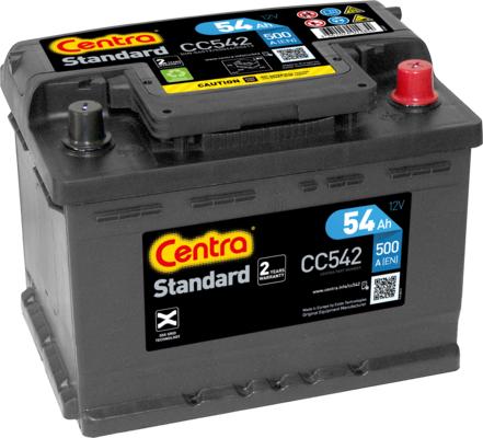 CENTRA CC542 - Starter Battery autospares.lv