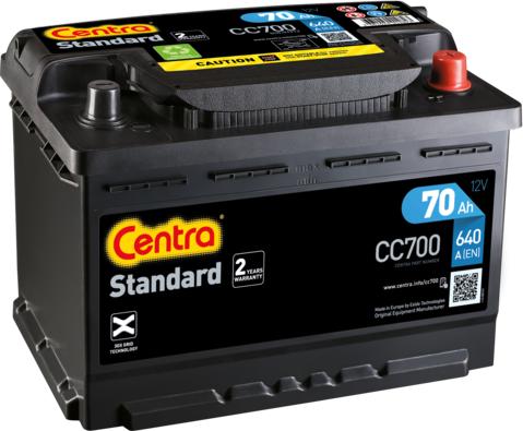CENTRA CC700 - Starter Battery autospares.lv