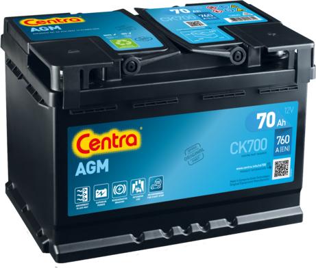 CENTRA CK700 - Starter Battery autospares.lv