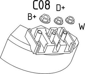 Cevam 4615 - Alternator autospares.lv