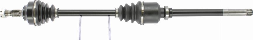 Cevam 5493 - Drive Shaft autospares.lv