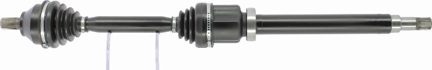 Euro Driveline FD278 - Drive Shaft autospares.lv