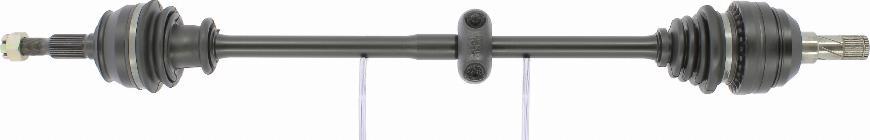 Cevam 5240 - Drive Shaft autospares.lv