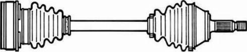 Cevam N5347 - Drive Shaft autospares.lv