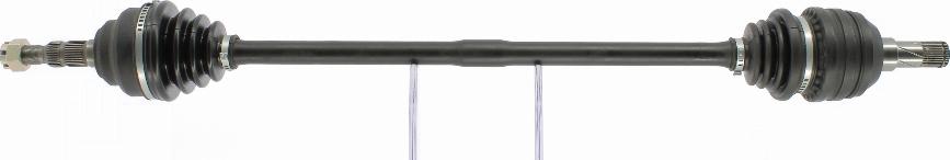 Cevam 5709 - Drive Shaft autospares.lv