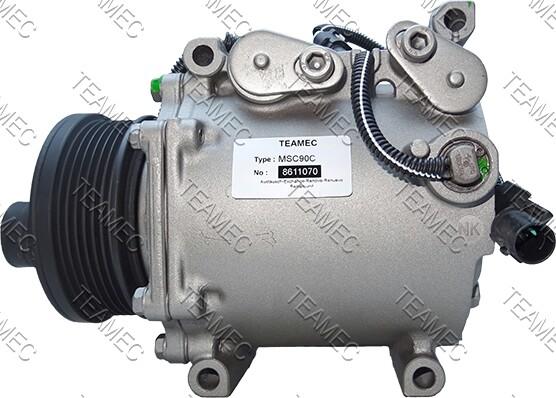 Cevam 8611070 - Compressor, air conditioning autospares.lv