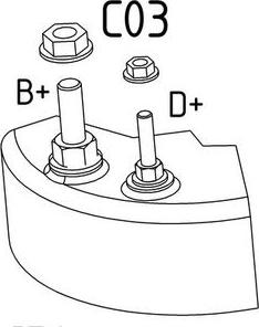 Cevam 4743 - Alternator autospares.lv