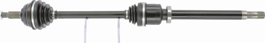 Cevam 7417 - Drive Shaft autospares.lv