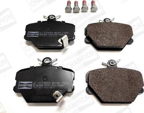 Champion 571995CH - Brake Pad Set, disc brake autospares.lv