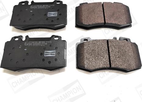 Champion 571961CH - Brake Pad Set, disc brake autospares.lv