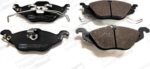 Champion 571968CH - Brake Pad Set, disc brake autospares.lv