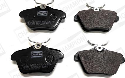 Champion 571908CH - Brake Pad Set, disc brake autospares.lv