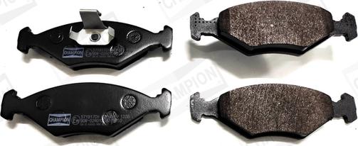 Champion 571917CH - Brake Pad Set, disc brake autospares.lv