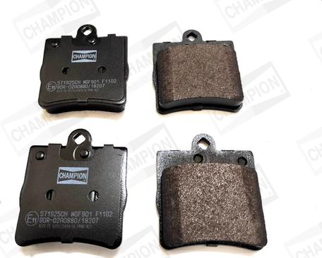 Champion 571925CH - Brake Pad Set, disc brake autospares.lv