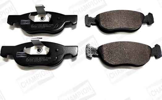 Champion 571973CH - Brake Pad Set, disc brake autospares.lv