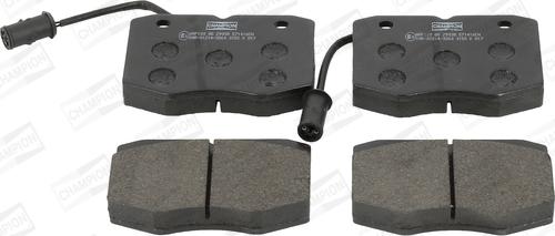 Champion 571416CH - Brake Pad Set, disc brake autospares.lv