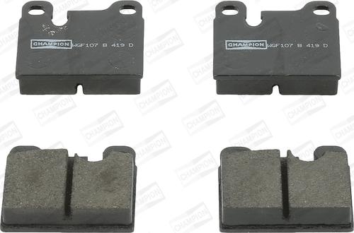 Champion 571488CH - Brake Pad Set, disc brake autospares.lv