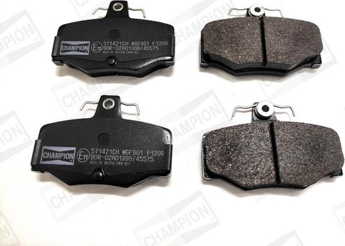 Champion 571421CH - Brake Pad Set, disc brake autospares.lv