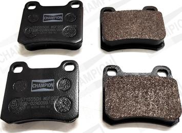 Champion 571555CH - Brake Pad Set, disc brake autospares.lv