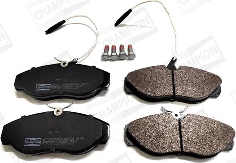 Champion 571839CH - Brake Pad Set, disc brake autospares.lv