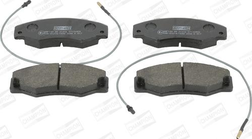 Champion 571339CH - Brake Pad Set, disc brake autospares.lv