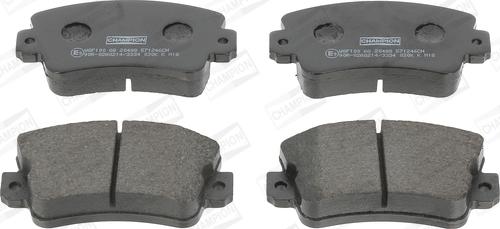 Champion 571246CH - Brake Pad Set, disc brake autospares.lv